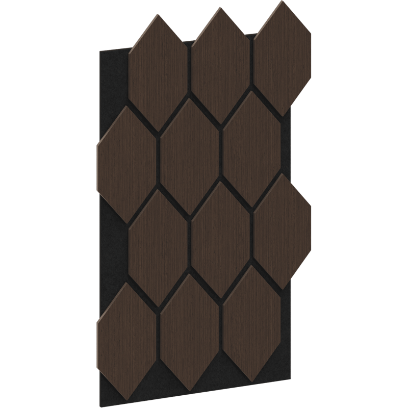 Mexen Lam-B stenové lamely 275 x 30 cm, HDF doska 4 mm, technická dyha, Pieskový Dub - S100-275307-3015-001