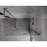 Mexen Mist-H L Duo sprchová kabína, skladacia pravá 105 x 120 cm, transparentná, gun metal - 8A5L-105L-120P-95-00