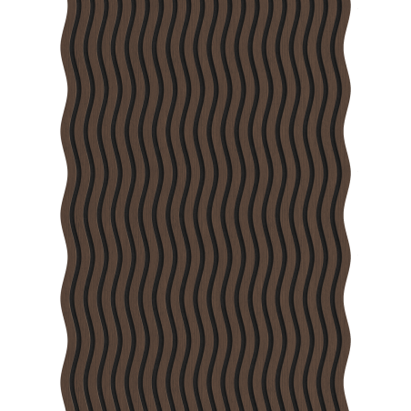 Mexen Lam-SF 01 akustické nástenné lamely 280 x 30 cm, plsť 9 mm, technická dyha, Dub Mocca - S106-280-01-045