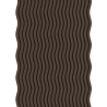 Mexen Lam-SF 01 akustické nástenné lamely 280 x 30 cm, plsť 9 mm, technická dyha, Dub Mocca - S106-280-01-045