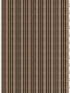 Mexen Lam-F stenové akustické lamely 275 x 30 cm, plsť 8 mm, technická dýha, Zlatý Dub - S105-275307-3015-003