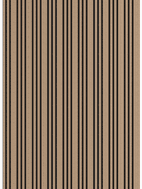 Mexen Lam-F stenové akustické lamely 275 x 30 cm, plsť 8 mm, technická dýha, Zlatý Dub - S105-275307-3015-003