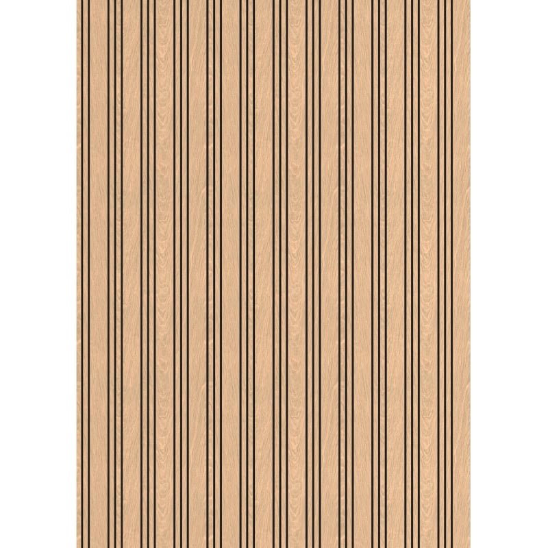 Mexen Lam-F Nano 01 akustické stenové lamely 280 x 32,4 cm, plsť 5 mm, technická dyha, Bielený Dub - S108-280-01-040