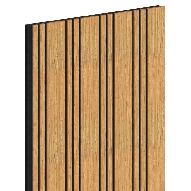 Mexen Lam-F Nano 01 akustické stenové lamely 280 x 32,4 cm, plsť 5 mm, technická dýha, Dub Classic - S108-280-01-041