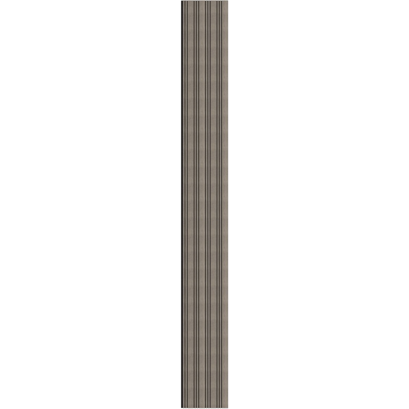 Mexen Lam-F Nano 01 akustické nástenné lamely 280 x 32,4 cm, plsť 5 mm, technická dýha, Šedý Dub - S108-280-01-043