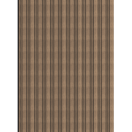 Mexen Lam-F Nano 01 akustické stenové lamely 280 x 32,4 cm, plsť 5 mm, technická dyha, Tmavý Orech - S108-280-01-044