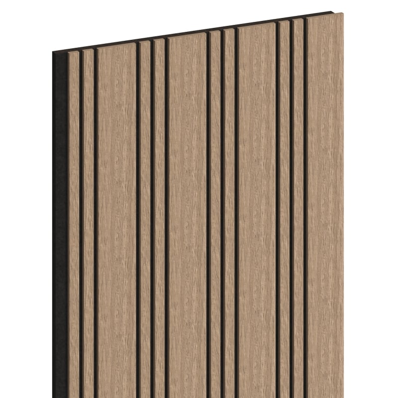 Mexen Lam-F Nano 01 akustické stenové lamely 280 x 32,4 cm, plsť 5 mm, technická dyha, Svetlý Orech - S108-280-01-047