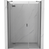 Mexen Mist-H sprchové dvere ľavé, 155 cm, transparentné, gun metal - 8A5-155-001-95-00-L