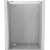 Mexen Mist-H sprchové dvere výklopné ľavé 120 cm, transparentné, brúsený nikel - 8A5-120-001-97-00-L