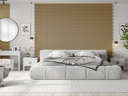 Mexen Lam-SF 02 akustické steny 280 x 30 cm, plsť 9 mm, technická dyha, Dub Classic - S106-280-02-041