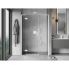 Mexen Mist-H L sprchové dvere výkyvné ľavé 120 cm, transparentné, biele - 8A5L-120-001-20-00-L