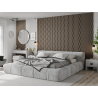 Mexen Lam-SF 01 Lam-SF 26 akustické stenové lamely 280 x 30 cm, plsť 9 mm, technická dyha, Sivý Dub - S106-280-26-043