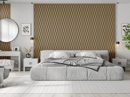 Mexen Lam-SF 01 Lam-SF 26 lamely stenu akustické 280 x 30 cm, filc 9 mm, technická dyha, Dub Classic - S106-280-26-041