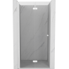 Mexen Mist-F skladacie sprchové dvere ľavé 110 cm, transparentné, biele - 8A6-110-000-20-00-L