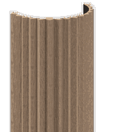 Mexen Lam-B stenové lamely 275 x 30 cm, HDF doska 4 mm, technická dyha, Pieskový Dub - S100-275307-3015-001