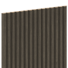 Mexen Ovalo 02 stenové lamely s ryhovaním pružné 280 x 36 cm, technická dyha, Dub Mocca - S130-280-02-045