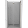 Mexen Mist-F skladacie sprchové dvere pravé 100 cm, transparentné, brúsený nikel - 8A6-100-000-97-00-P
