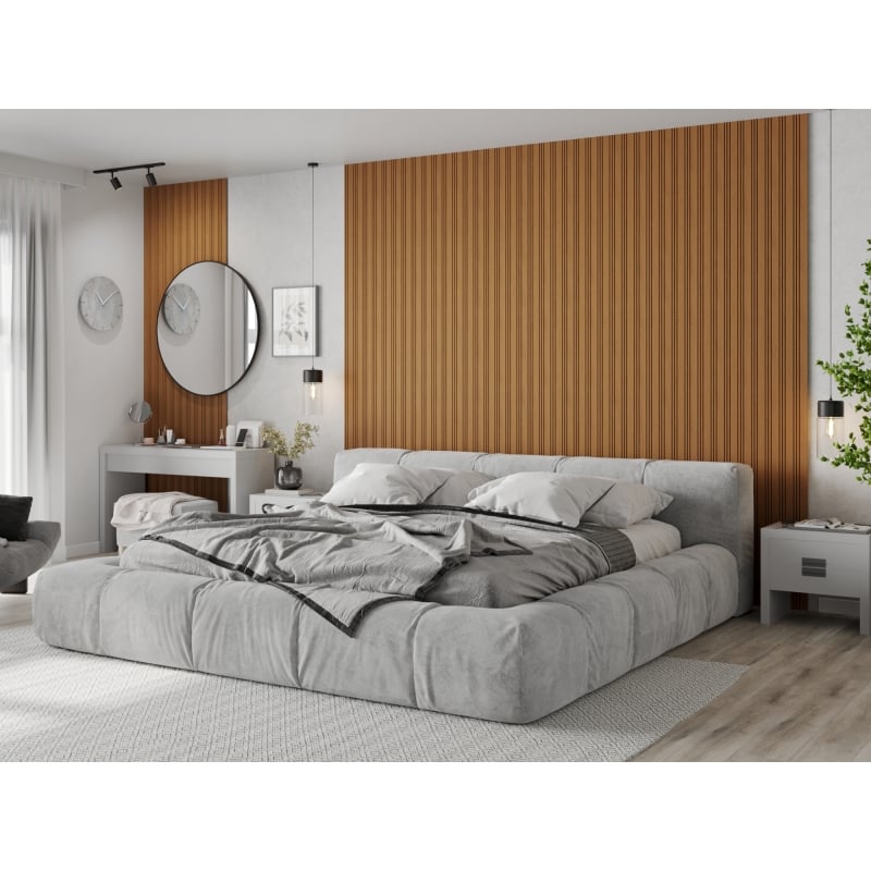 Mexen Lam-F Nano 01 akustické stenové lamely 280 x 32,4 cm, plsť 5 mm, technická dyha, Dub Prírodný - S108-280-01-042