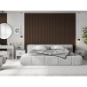 Mexen Lam-F Nano 01 akustické nástenné lišty 280 x 32,4 cm, plsť 5 mm, technická dýha, Dub Mocca - S108-280-01-045
