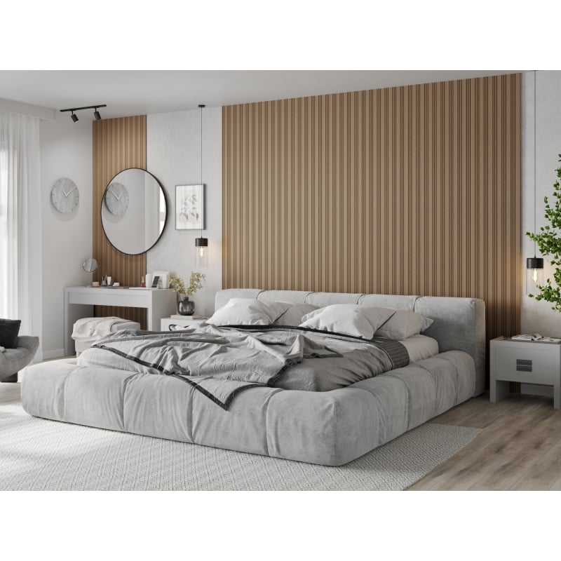 Mexen Lam-F Nano 01 akustické stenové lamely 280 x 32,4 cm, plsť 5 mm, technická dyha, Svetlý Orech - S108-280-01-047