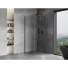 Mexen Mist-F sprchovací kút skladací pravý 70 x 70 cm, transparentný, gun gray kartáčovaný - 8A6T-070-070-66-00-P