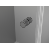 Mexen Mist-F skladacia sprcha ľavá 120 x 75 cm, priehľadná, gun metal - 8A6T-120-075-95-00-L