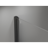 Mexen Mist-F Duo skladacia sprchová kabína ľavá 105 x 85 cm, transparentná, kartáčovaná sivá - 8A6-105L-085P-66-00