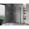 Mexen Mist-F Duo skladacia sprchová kabína ľavá 120 x 110 cm, transparentná, pištoľový kov - 8A6-120L-110P-95-00