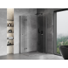 Mexen Mist-F Duo skladacia sprchová kabína pravá 75 x 120 cm, transparentná, gun metal - 8A6-075L-120P-95-00