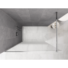 Mexen Kioto sprchová stena Walk-in 130 x 200 cm, biela ombre 8 mm, chróm - 800-130-101-01-86