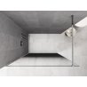 Mexen Kioto sprchová stena Walk-in 90 x 200 cm, ombre čierna 8 mm, chróm - 800-090-101-01-76