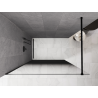 Mexen Kioto sprchová stena Walk-in 120 x 200 cm, čierna ombre 8 mm, čierna - 800-120-101-70-76