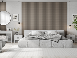 Mexen Lam-F Nano 01 akustické nástenné lamely 280 x 32,4 cm, plsť 5 mm, technická dýha, Šedý Dub - S108-280-01-043