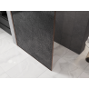 Mexen Kioto sprchová stena Walk-in 70 x 200 cm, crackle grafit 12 mm, brúsená meď - 800-070-101-65-44-X