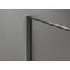 Mexen Kioto sprchová stena Walk-in 70 x 200 cm, crackle grafit 12 mm, gun metal - 800-070-101-95-44-X