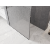 Mexen Kioto sprchová stena Walk-in 140 x 200 cm, crackle transparentné 12 mm, chróm - 800-140-101-01-04-X