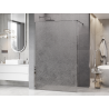 Mexen Kioto sprchová stena Walk-in 80 x 200 cm, crackle transparent 12 mm, chróm - 800-080-101-01-04-X