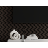 Mexen Lam-SF 02 akustické stenové lamely 280 x 30 cm, plsť 9 mm, technická dyha, Čierny Dub - S106-280-02-046