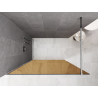 Mexen Kioto sprchová stena Walk-in 130 x 200 cm, bronz 8 mm, chróm - 800-130-101-01-32