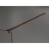Mexen Kioto sprchová stena Walk-in 80 x 200 cm, bronz 8 mm, ružové zlato - 800-080-101-60-32