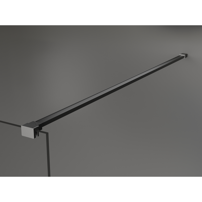 Mexen Kioto sprchová stěna Walk-in 120 x 200 cm, bronz 8 mm, gun metal - 800-120-101-95-32