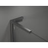 Mexen Kioto L sprchová stena Walk-in 90 x 200 cm, bronz, brúsená gun gray - 800-090-103-66-32