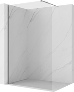 Mexen Kioto-P Sprchová stena Walk-in 70 x 200 cm, transparentná 8 mm, chróm - 800-070-101-01-00-P
