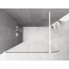 Mexen Kioto-P sprchová stena Walk-in 70 x 200 cm, transparentná 8 mm, biela - 800-070-101-20-00-P