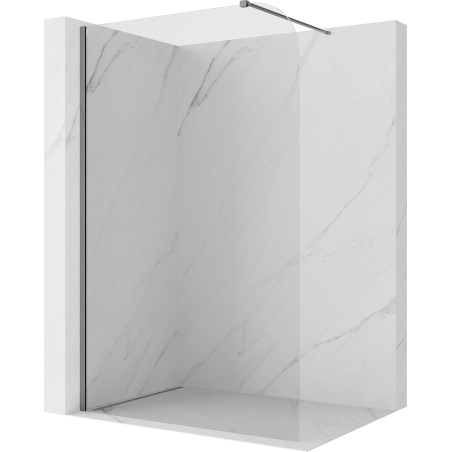 Mexen Kioto-P sprchová stěna Walk-in 70 x 200 cm, transparentní 8 mm, gun metal - 800-070-101-95-00-P