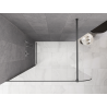 Mexen Kioto-P sprchová stena Walk-in 100 x 200 cm, transparentná 8 mm, gun metal - 800-100-101-95-00-P