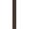 Mexen Ovalo 03 lamely na stenu ryhované elastické 280 x 36 cm, technická dyha, Dub Mocca - S130-280-03-045