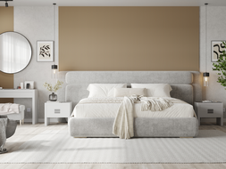 Mexen Strio 02 vzorka ryhovaných stenových líšt cappuccino - S120-02-304-S