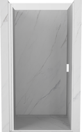 Mexen Mist-B otváracie sprchové dvere 95 cm, priehľadné, biele - 8A2-095-000-20-00