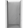 Mexen Mist-B otváracie sprchové dvere 70 cm, transparentné, gun metal - 8A2-070-000-95-00